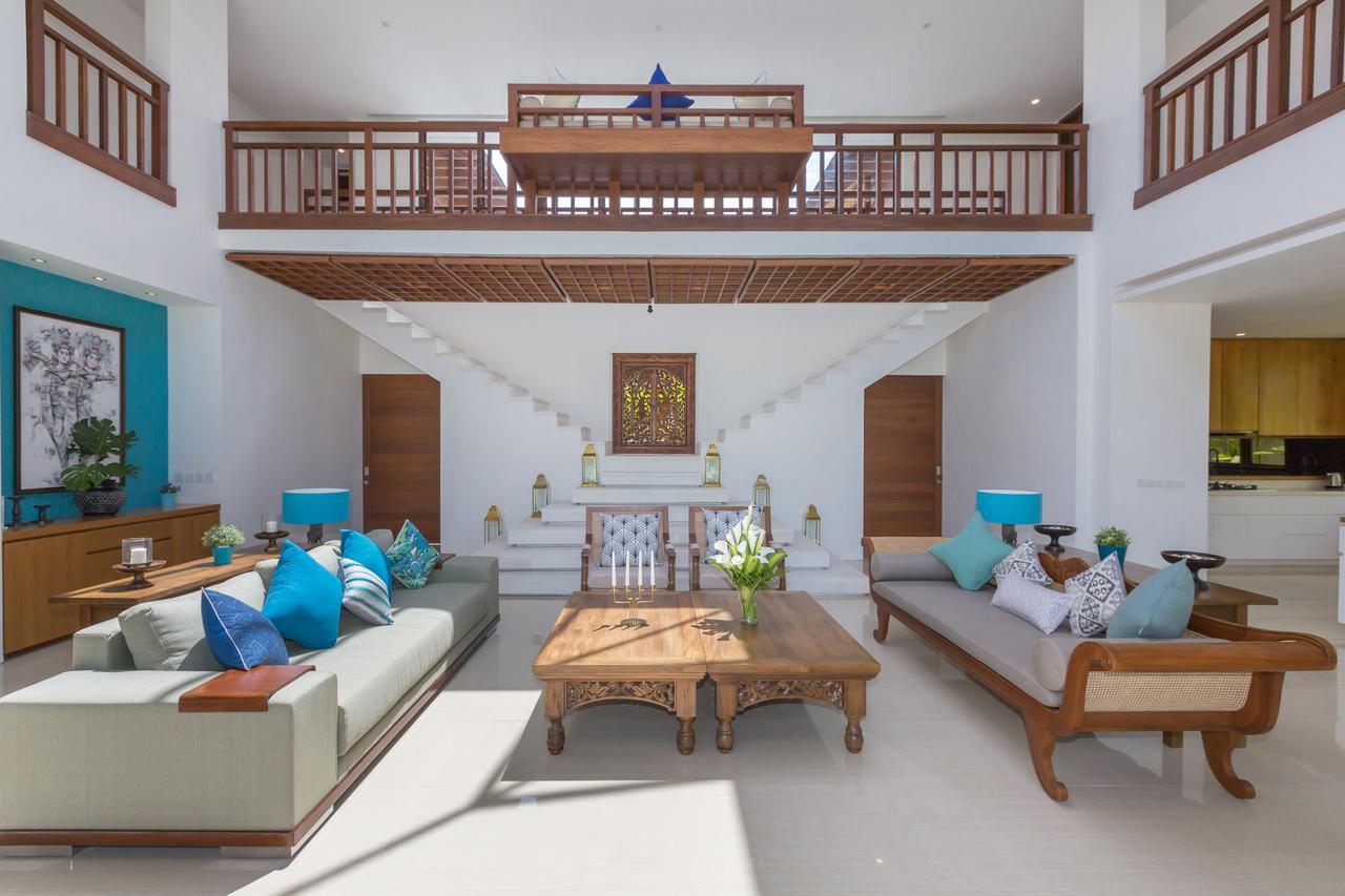 Villa Rusa Biru - Modern Villa With Private Pool And Cook In The Heart Of Berawa Canggu Exterior foto